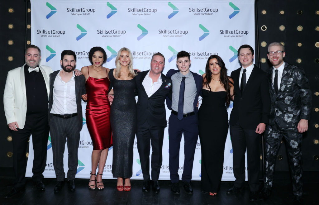 Pictured is the SkillsetGroupIT team at the SkillsetGroup 2022 holiday party in Las Vegas hosted by the company. Join our team today!